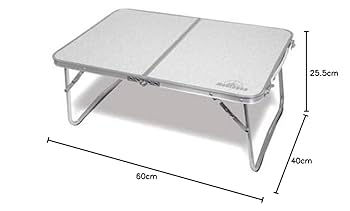 Amazon | ハック HAC 折りたたみアルミローテーブル（60cm